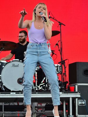 Danielle Bradbery performing at the Stagecoach Music Festival in Indio
