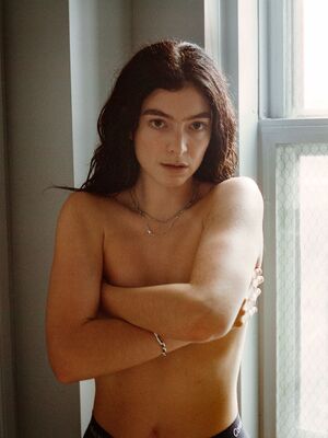 Lorde sexy and topless for Document Journal - Spring∕Summer 2025