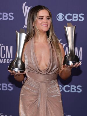 Maren Morris at 56th Academy of Country Music Awards in Nashville